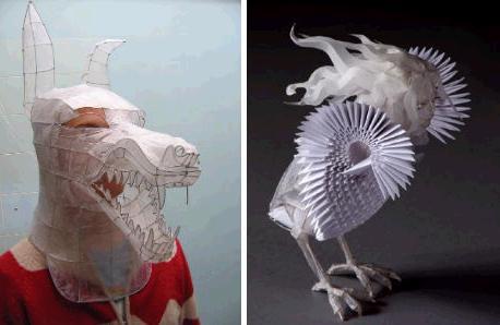 藝術家制作出巧奪天工的紙藝術品(組圖)(2)--中新網